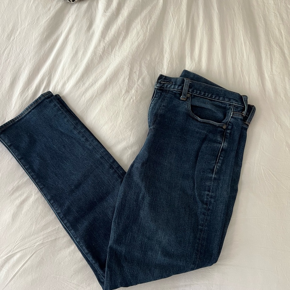 J. Crew Blue Straight Jeans Classic Fit